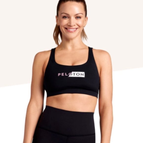 Lululemon x Peloton Energy Bra, Black, Size 2 - Picture 4 of 5